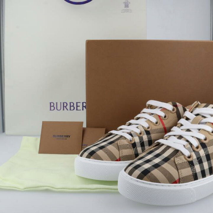 楽天市場】【未使用】バーバリー【BURBERRY】4500715071 ロートップ 