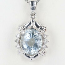 楽天市場】アクアマリン ネックレス（カラット数2.0 ～ 2.99ct）の通販