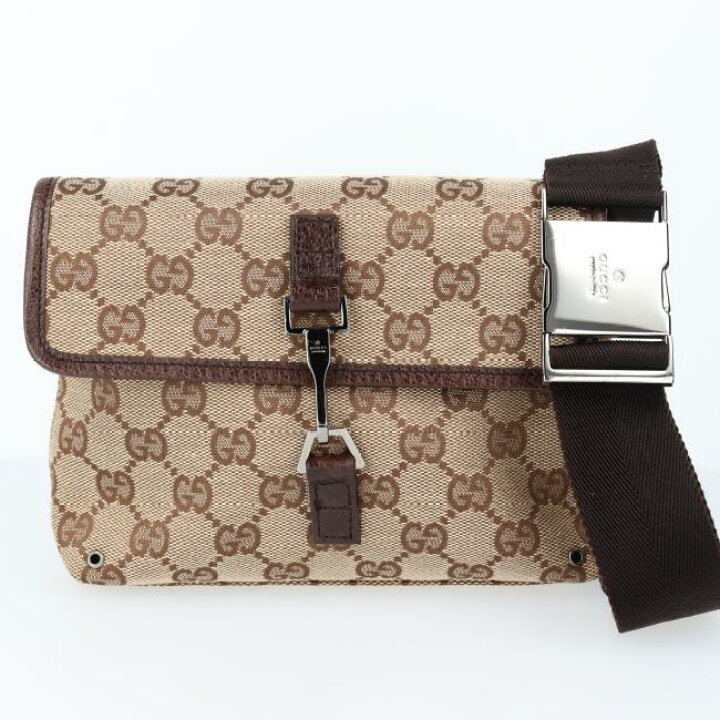 楽天市場】グッチ【GUCCI】92543 ボディバッグ ウエストバッグ GG 