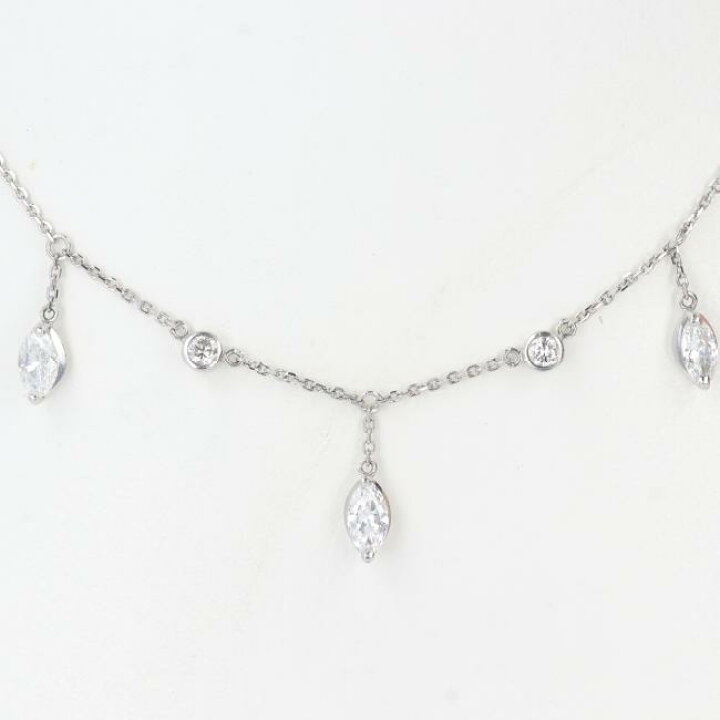 楽天市場】ベリテ【VERITE】PT850 ダイヤモンドネックレス D1.00ct 約 