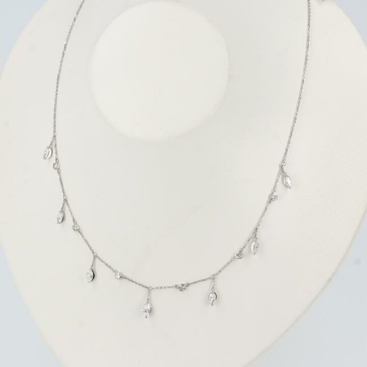 楽天市場】ベリテ【VERITE】PT850 ダイヤモンドネックレス D1.00ct 約 