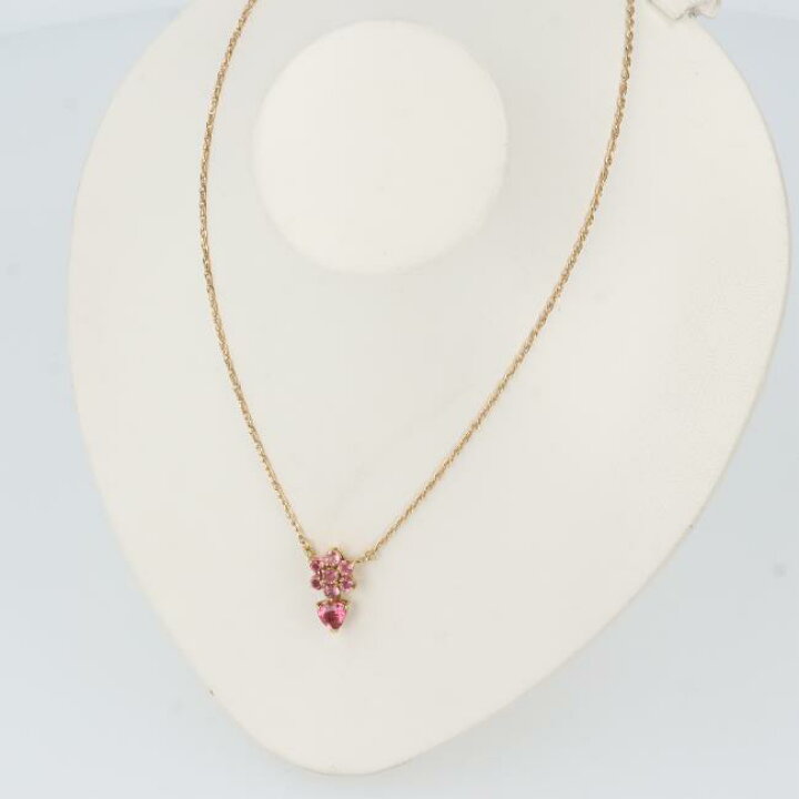 楽天市場】ジュエリーマキ【JEWELRY MAKI】K18YG ピンクトルマリン 