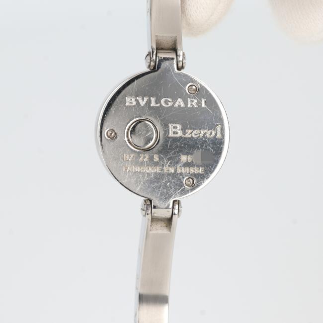 ブルガリ【BVLGARI】BZ22Sビーゼロワン/B-ZERO1クオーツ腕時計約15cmピンクシェル文字盤バングルベルトレディース/女性ギフトプレゼント贈り物お祝い【中古】h