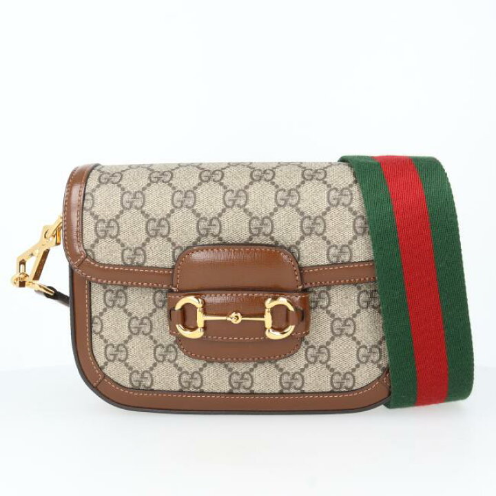 楽天市場】グッチ【GUCCI】658574 ロゴ ホースビット 1955 レザー GG  