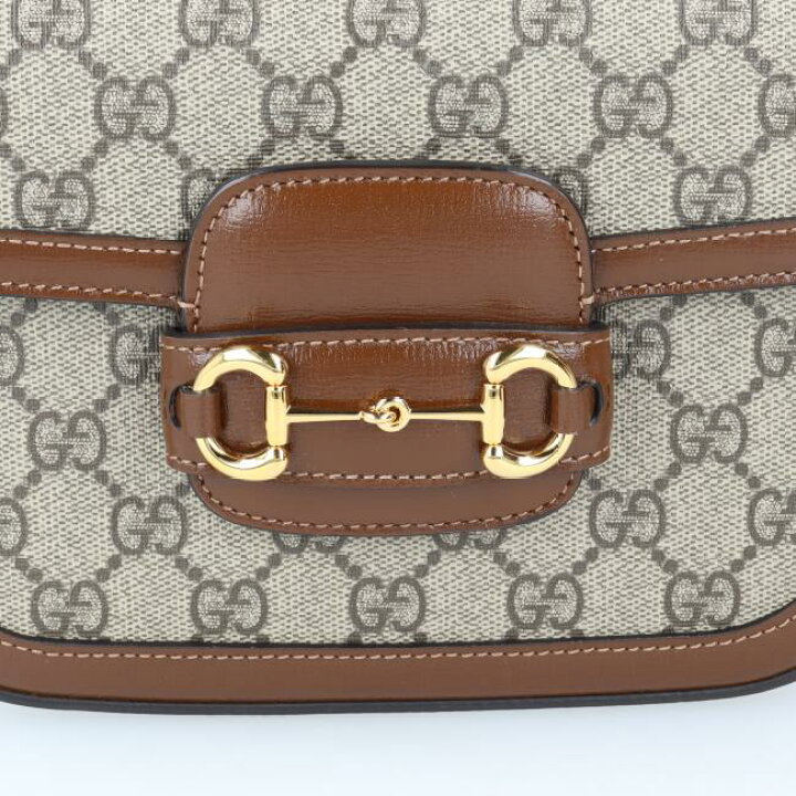 楽天市場】グッチ【GUCCI】658574 ロゴ ホースビット 1955 レザー GG  