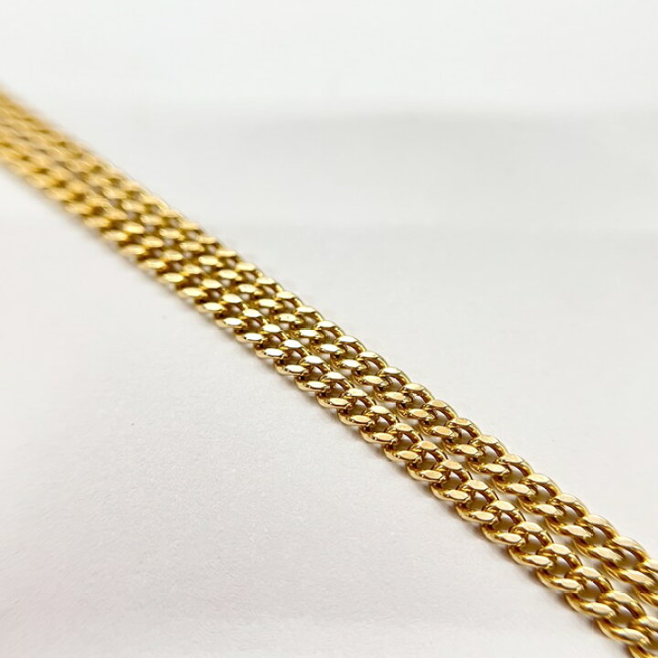 楽天市場】喜平 K18 2面シングル 喜平ネックレス 10g (10.1g/43cm)二面 