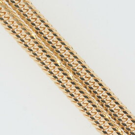 喜平 K18 12面トリプル 喜平ネックレス (10.1g/40cm) 12面T キヘイ シングルストッパーレディース メンズ ユニセックス 18金 750 貴金属 アクセサリー ジュエリー プレゼント ギフト 贈り物 資産 ゴールド gold necklace 【中古】【A25-8394】h