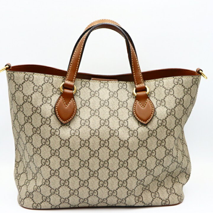 楽天市場】グッチ【GUCCI】473887 GGスプリームキャンバス 2WAY 