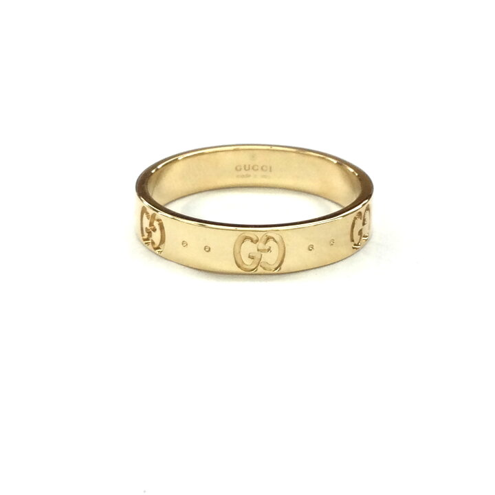 楽天市場】N【中古】【GUCCI】グッチ アイコンリング 750 K18YG 約17号 