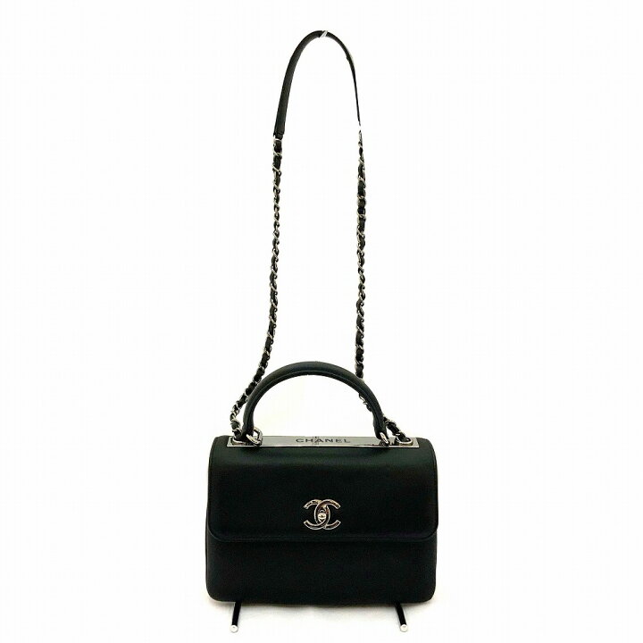 楽天市場】o 【CHANEL】トップハンドルフラップバッグ A92236 レザー 