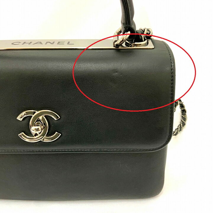 楽天市場】o 【CHANEL】トップハンドルフラップバッグ A92236 レザー 