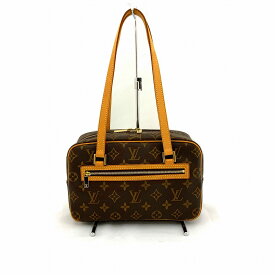 o【LOUIS VUITTON】シテMM　モノグラム　M51182　ショルダーバッグ　トートバッグ　ファスナー　ブラウン　茶【ルイヴィトン】【質屋かんてい局小山店】31003149318-80o-y