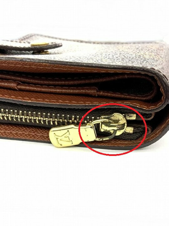 楽天市場】O 【LOUIS VUITTON】コンパクトジップ M61667 二つ折り財布  