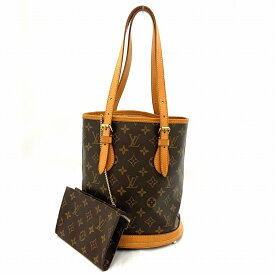 O 【 LOUIS VUITTON】M42238　バケット　バケツ　ハンドバッグ　ショルダーバッグ　ブラウン　茶色　レディース　女性　【質屋かんてい局小山店】31003140318-165o-y