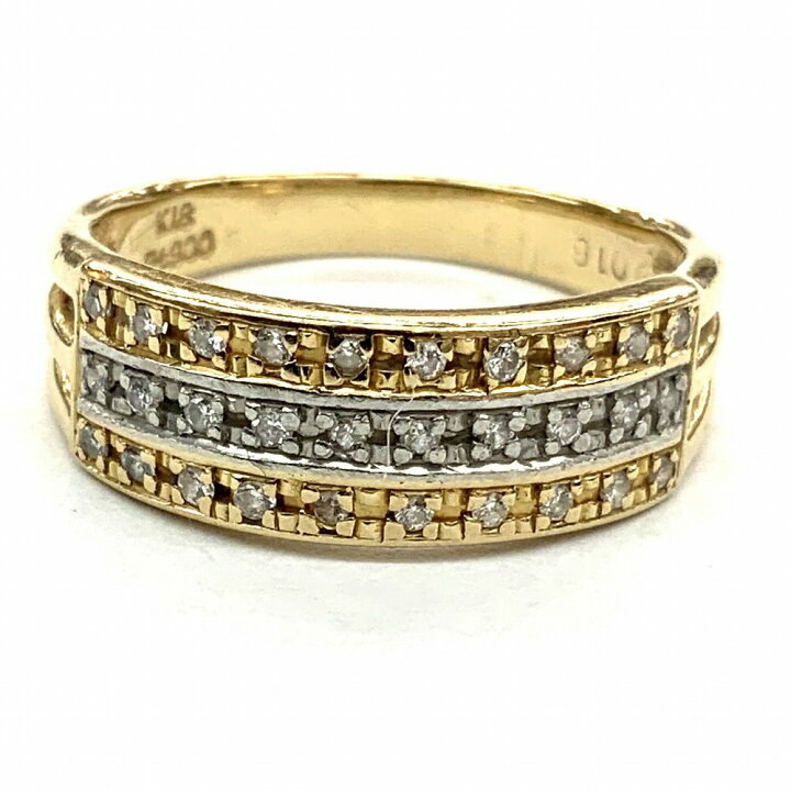 楽天市場】o【ダイヤリング】K18 Pt900 0.16ct ゴールド 18金 