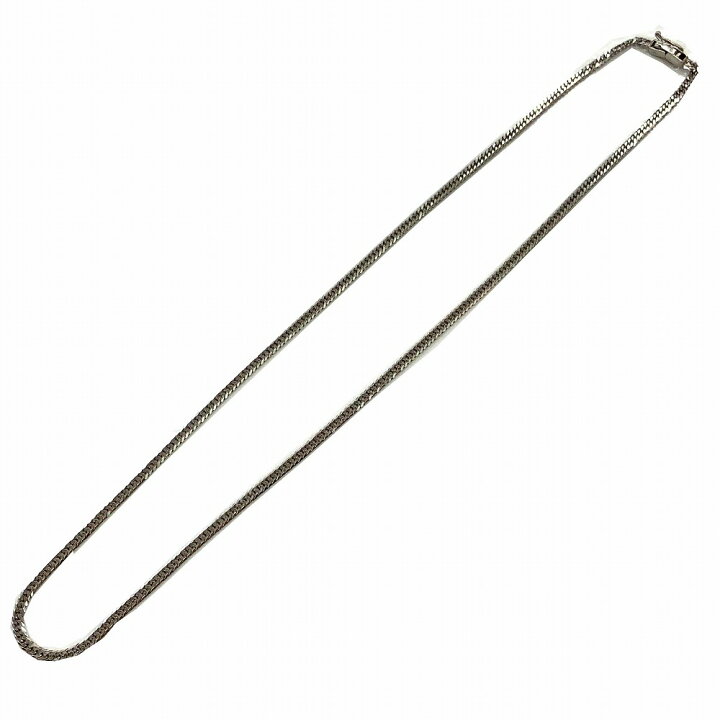 楽天市場】O【喜平】6面ダブルネックレス Pt850 プラチナ 約45cm 約  