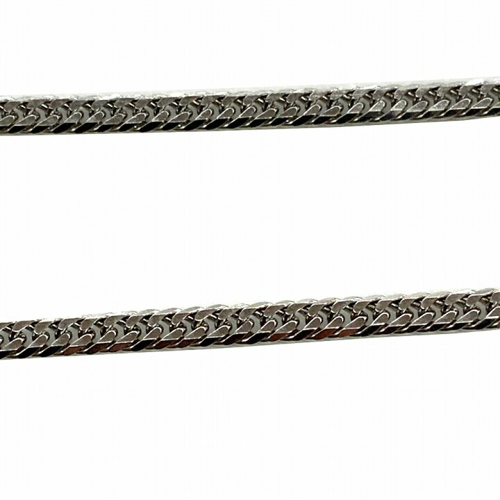 楽天市場】O【喜平】6面ダブルネックレス Pt850 プラチナ 約45cm 約  