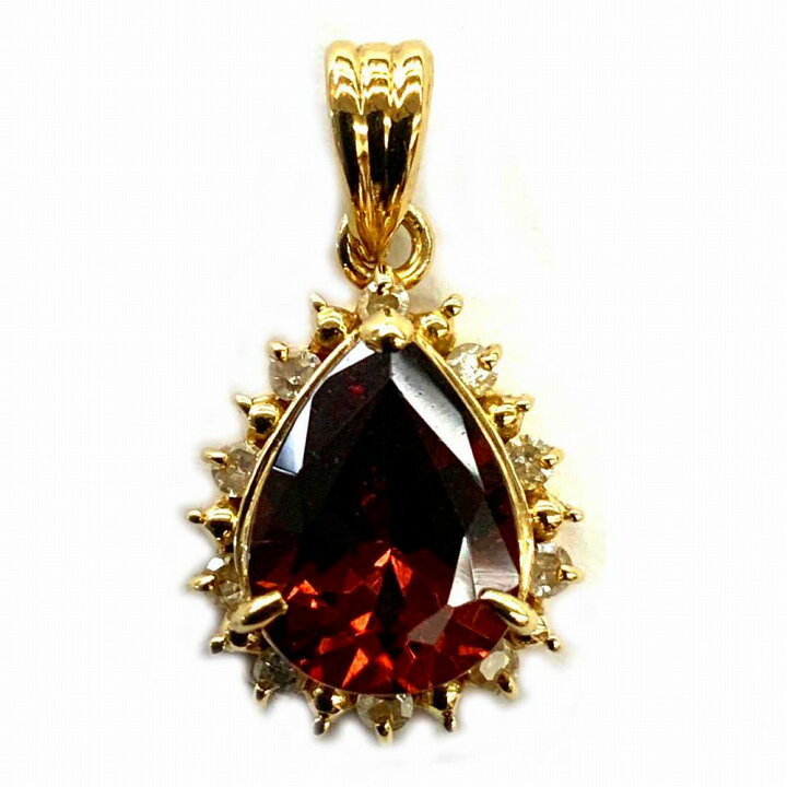 楽天市場】O 【K18】色石ペンダントトップ 18金 ゴールド 色石 1.39ct 