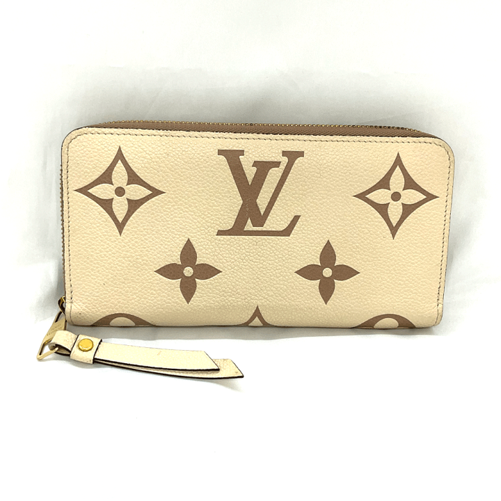 ルイヴィトン クリーム色 長財布 中古 ルイヴィトン ポルトフォイユ
