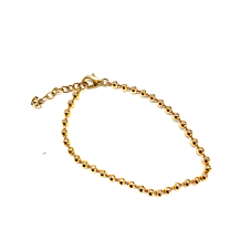 【最終値下げ】K18ゴールド ボールチェーンブレスレット1.◯g 楽天市場】K18カットボールチェーン＆ミラーボール チェーン