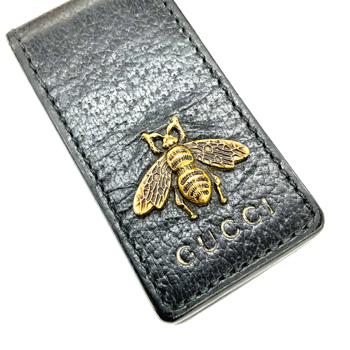 GUCCI マネークリップ 蜂のモチーフ