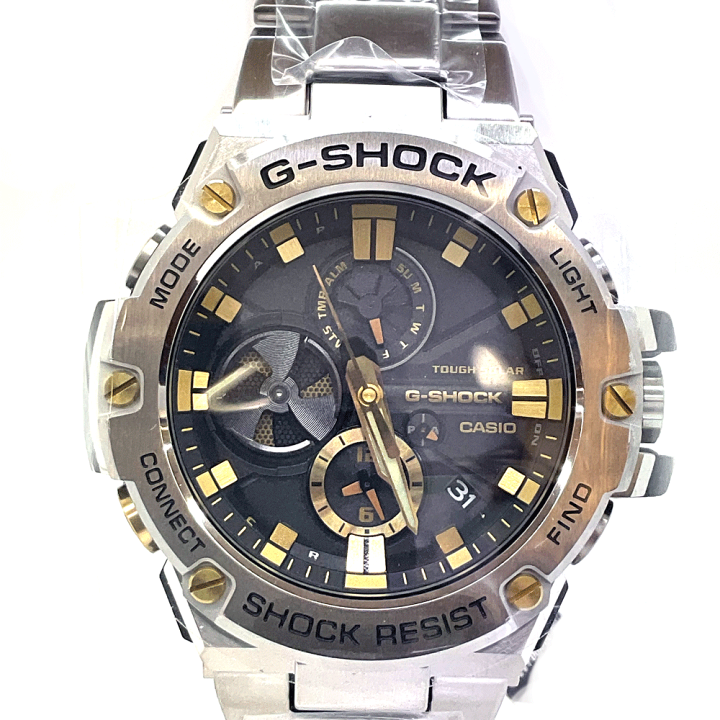 【美品】CASIO G-SHOCK GST-B100XA-1AJF タフソーラー 楽天市場】【新品】CASIO カシオ G-SHOCK ジーショック G-STEEL