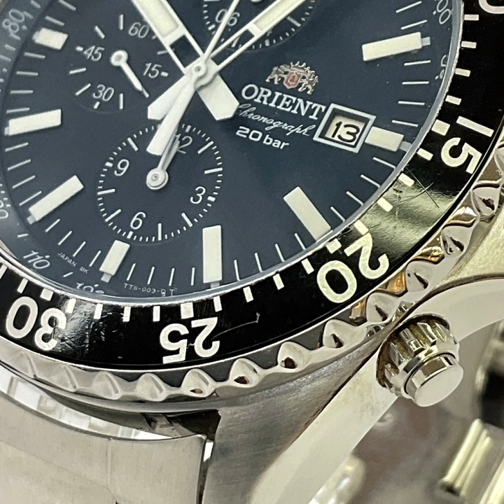 楽天市場】N【中古】【ORIENT】オリエント ダイバークロノ