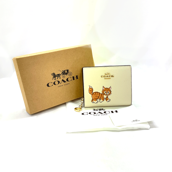 国内即納/関税なし/新作/COACH/カラビナ レキシー ブレスレット 楽天市場】N【中古】【COACH】コーチ スナップウオレット CC472