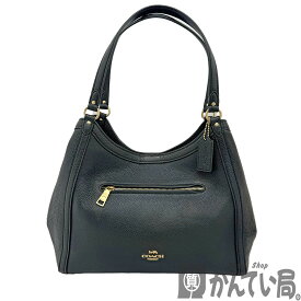 T【COACH】 C6231　ショルダーバッグ　レディースバッグ　ハンドバッグ　ブラック　黒色　レザー　女性　ロゴ入り　中古　美品【コーチ】【大特価価格】【かんてい局宇都宮戸祭店】31004329317-40t