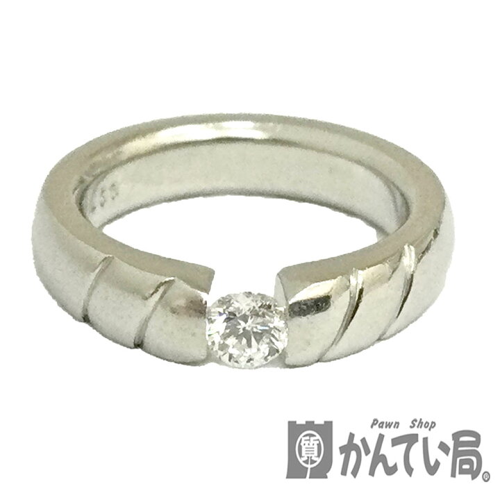 楽天市場】T【Pt900】ダイヤリング プラチナ900 ダイヤモンド D0.306ct 