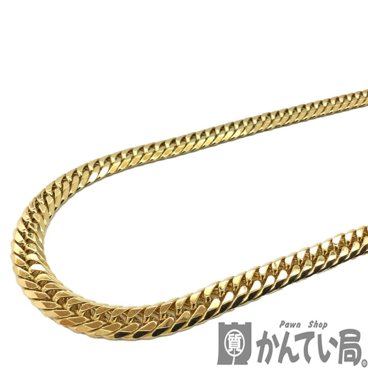楽天市場】T【K18】喜平 6面ダブルネックレス 6メンW K18 金 ゴールド  