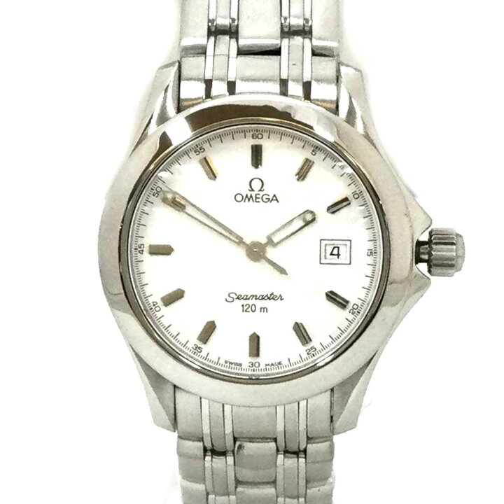 楽天市場】N【中古】【OMEGA】オメガ シーマスター120 クオーツ時計 
