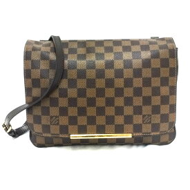 N【中古】【LOUISVUITTON】ルイヴィトン　ホクストンGM　N41253　RI2144　ダミエ　エベヌ　ブラウン系　トートバッグ　マグネット開閉　レディース　ブランドバッグ　かんてい局那須塩原店★3100427-248n