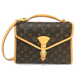 N【中古】【LOUIS VUITTON】ルイヴィトン　ベルエア　M51122　SL0011　モノグラム　ブラウン系　ハンドバッグ　ショルダーバッグ　2WAY　本体のみ　送料無料　特別価格　質屋かんてい局那須塩原店★3100427-297n