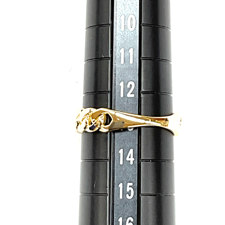 k18 菊紋リング　17号 3.6g k18 菊紋リング17号 3.6g