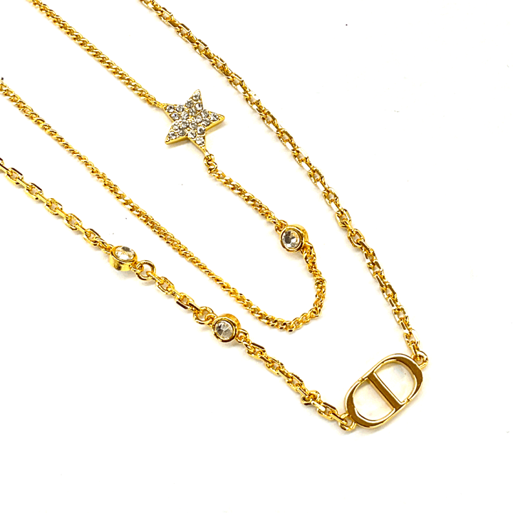 Dior ダブルCロゴ ネックレス DiorダブルCロゴネックレス