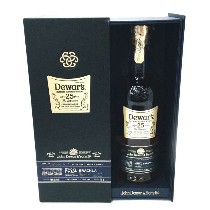 楽天市場】N【中古】【ウイスキー】デュワーズ25年 750ml 40% スコッチ  