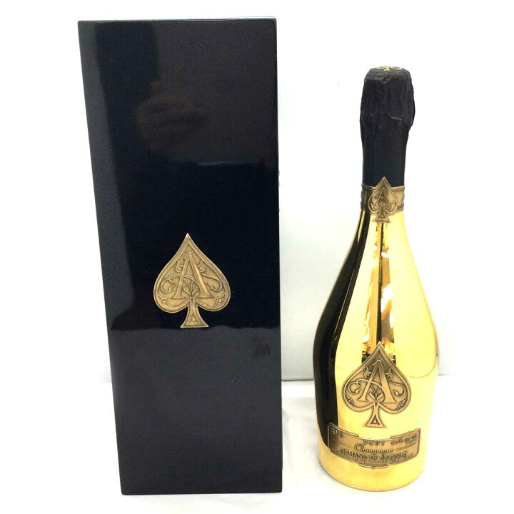 楽天市場】N【中古】【シャンパン】アルマンドブリニャックゴールド 