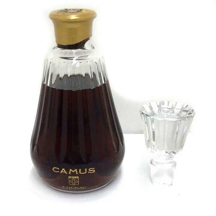 楽天市場】N【中古】【ブランデー】カミュカラフェ 700ml 40％ バカラ  