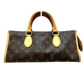 Oルイ・ヴィトン LOUIS VUITTON ポパンクール モノグラム ハンドバッグ PVC レザー ブラウン M40009 【中古】【質屋かんてい局小山店】22-3213o-h