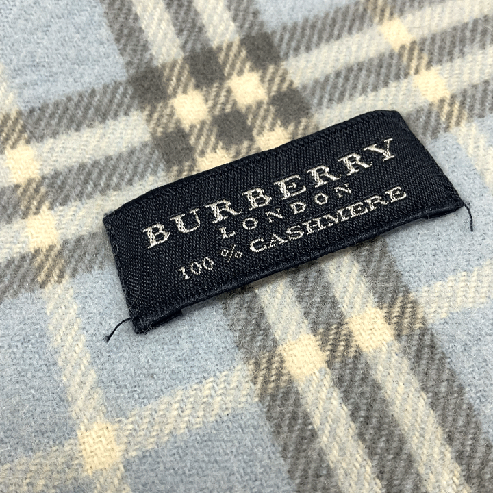 楽天市場】N【BURBERRY】バーバリー マフラー カシミヤ100% ライト
