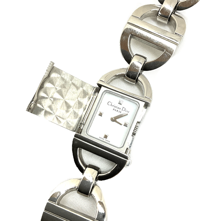 クリスチャンディオール　Dior 腕時計　パンディオラ　シルバー　D78-100 楽天市場】クリスチャンディオール D78-108 パンディオラ 腕時計
