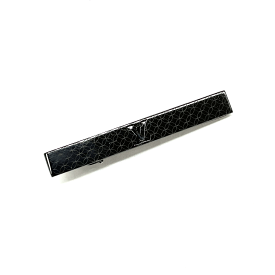 N【LOUIS VUITTON】ルイヴィトン　LVイニシャルネクタイピン　M61981　ブラックカラー　スチール　メンズタイピン　ネクタイピン　ビジネス　質屋かんてい局那須塩原店★R2502113