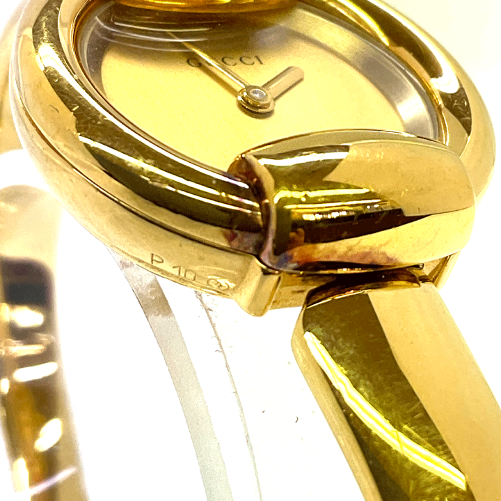 楽天市場】N(【中古】【GUCCI】グッチ バングルウオッチ クオーツ時計