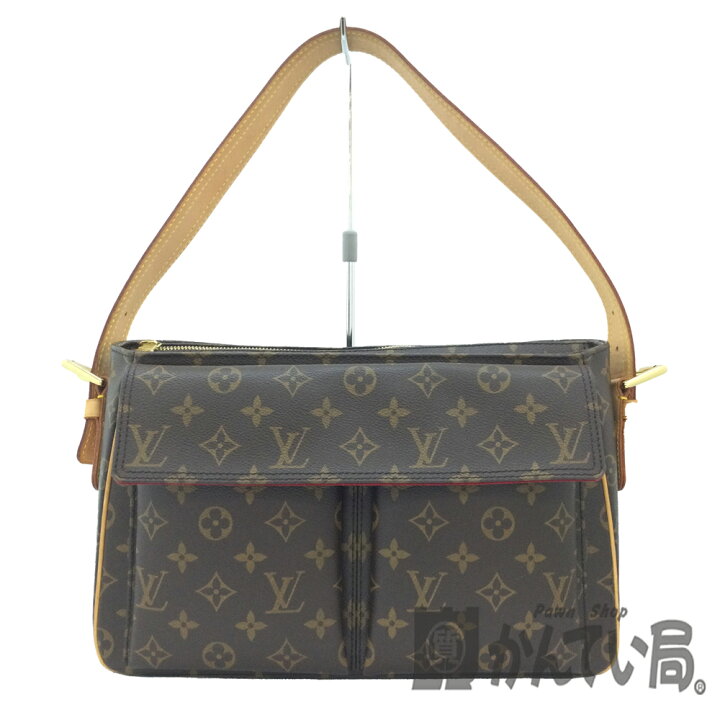 楽天市場】T【LOUIS VUITTON】ヴィバシテGM M51163 ショルダーバッグ 