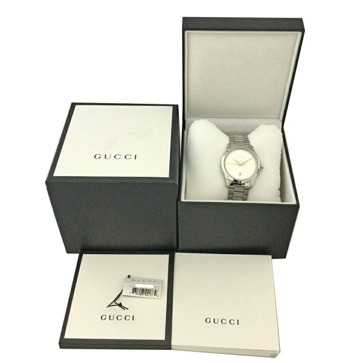 楽天市場】T【GUCCI】Gタイムレス YA1264052 クォーツ 電池 日常生活 