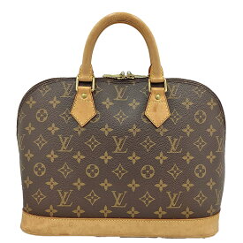 K　LOUIS VUITTON　アルマ　M51130　BA0928　旧型　鍵　モノグラム　シンプル　ブラック　ハンドバッグ　手持ち　女性　レディース　送料込　お買い得　特別価格　普段使い　ルイヴィトン　中古　質屋かんてい局　鹿沼店　31003149315-255k