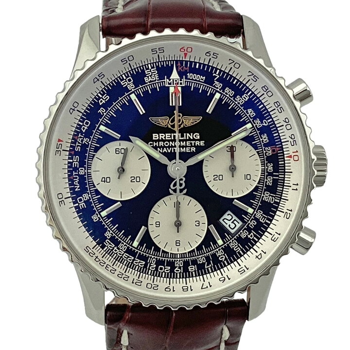 楽天市場】K【OH・磨き済】BREITLING ナビタイマー A23322 A232B35KBA  