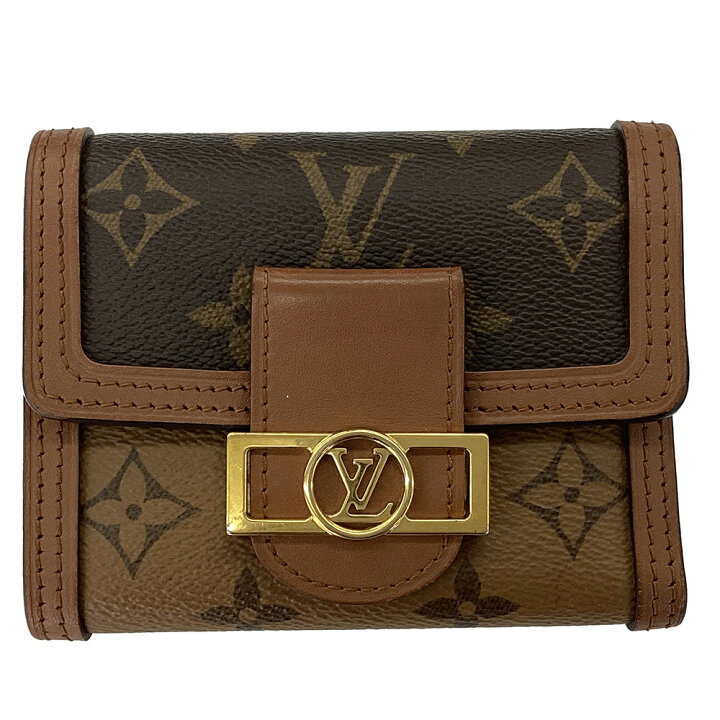 楽天市場】K LOUIS VUITTON ポルトフォイユ・ドフィーヌコンパクト 