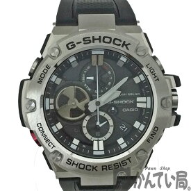 K　CASIO　G－SHOCK　GST-B100　ブラック　箱　取説　特別価格　お買い得　送料込　ラバー　G-ショック　G－SHOCK　メンズ　男性　レディース　女性　カシオ　中古　質屋かんてい局　鹿沼店　31000180315-72k